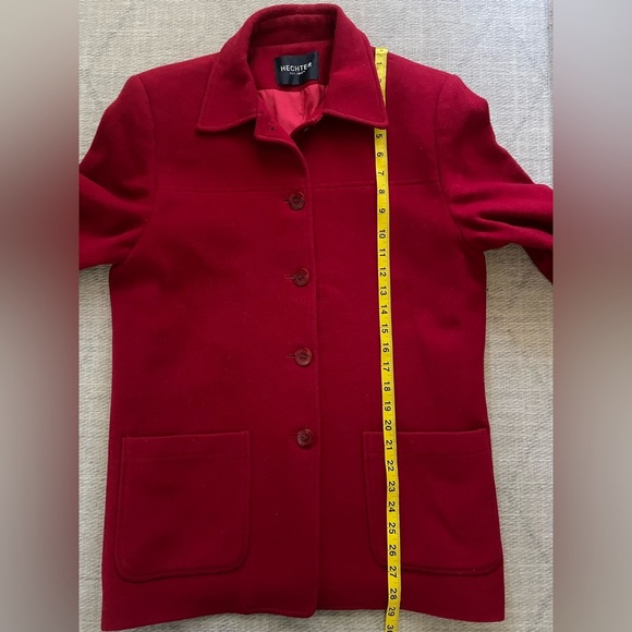 Vintage Hechter Wool Jacket/Blazer Size S/M - Picture 8 of 13